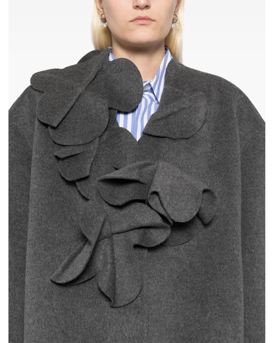 JNBY Gray 3D-Pattern Jacket