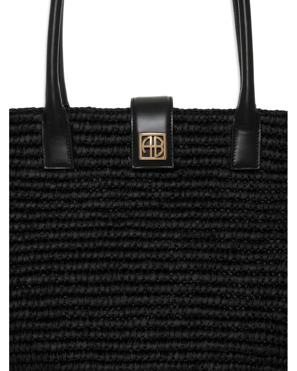 Anine Bing Black Tote Bags