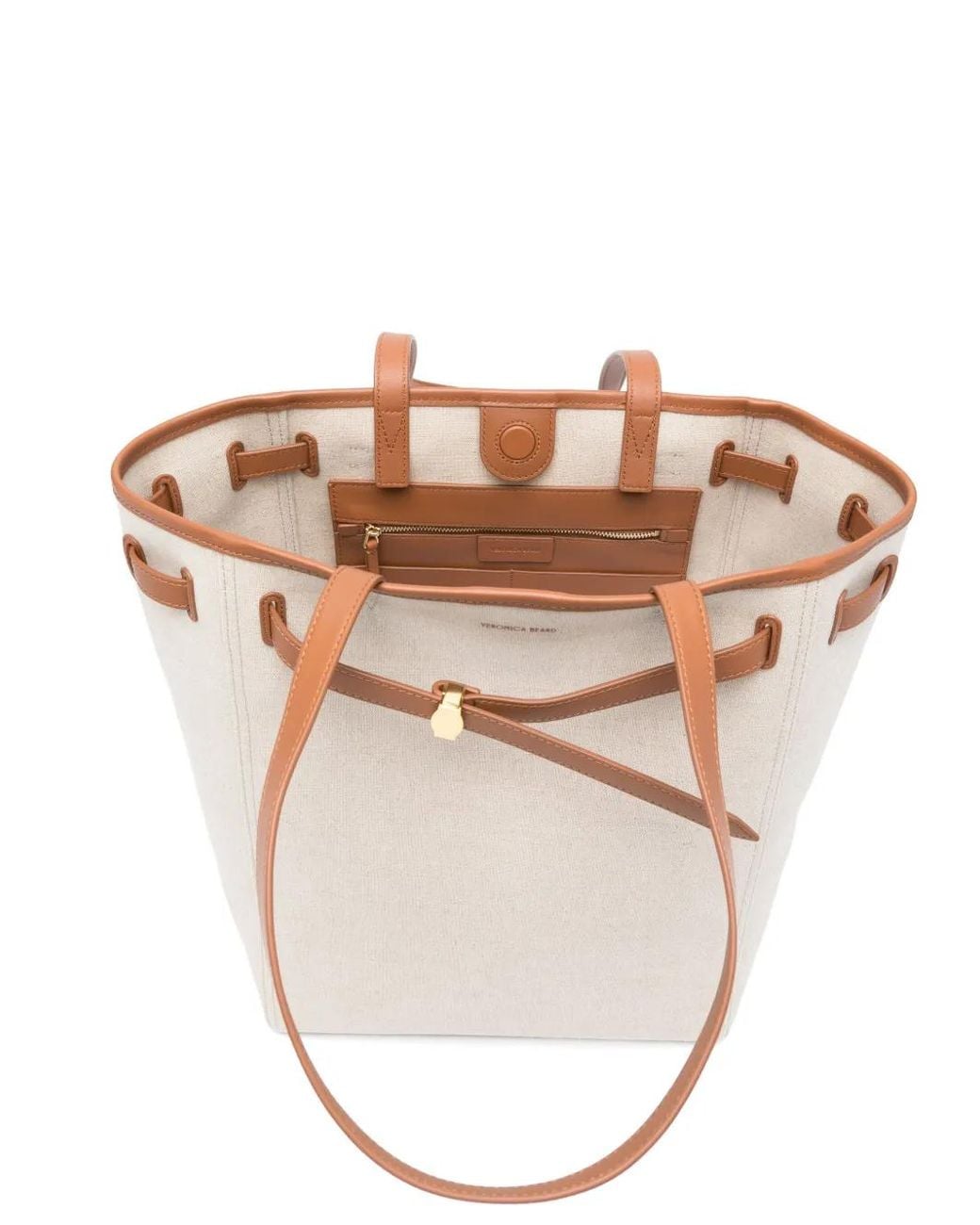 Veronica Beard Dash Shopper in het Natural