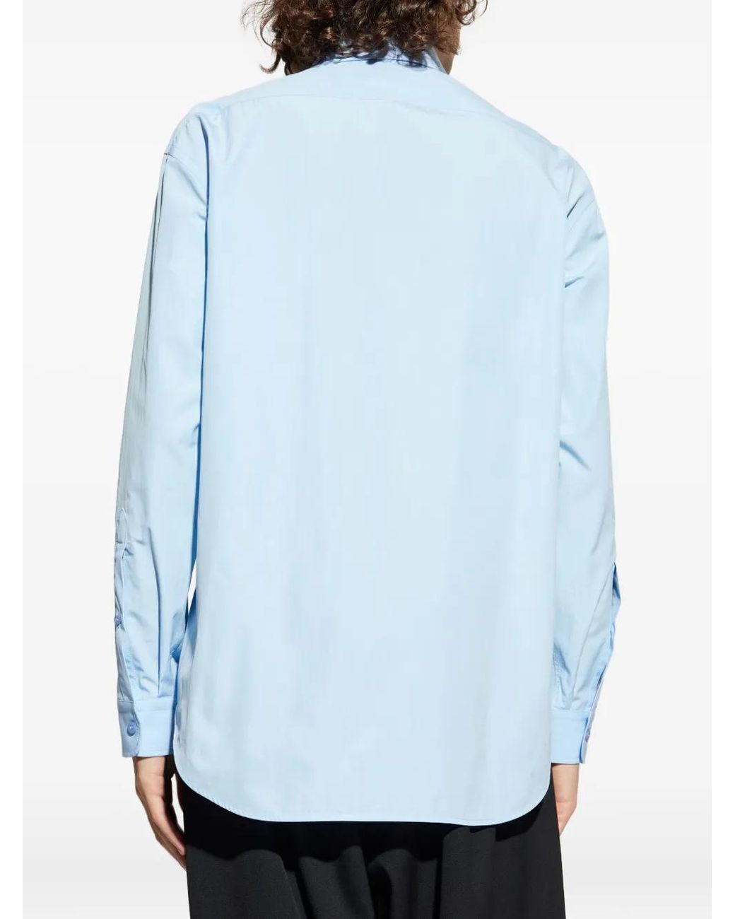Balenciaga Blue Standard Shirt for men