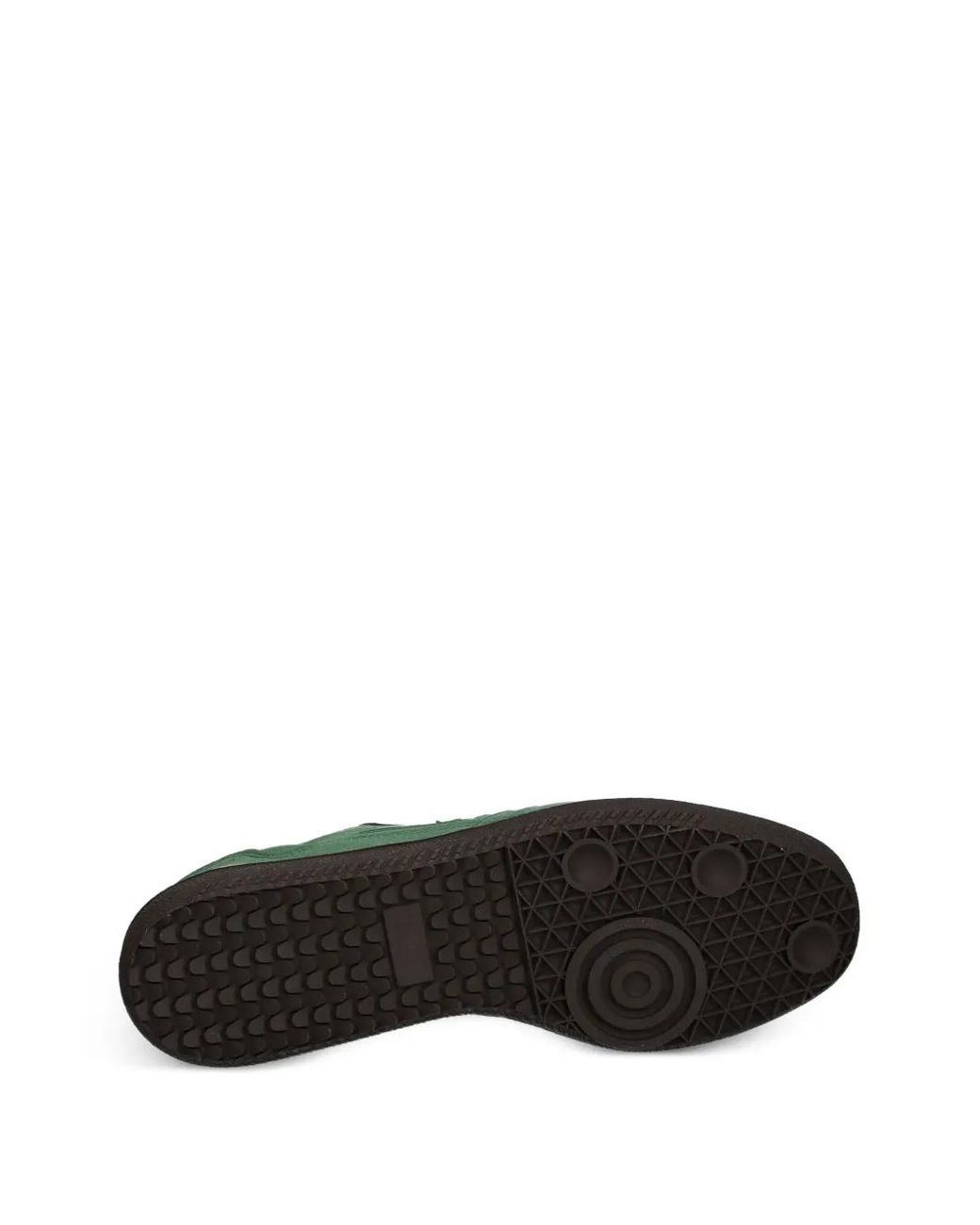 Flamingos Green Burela Slim Logo-Patch Sneakers for men