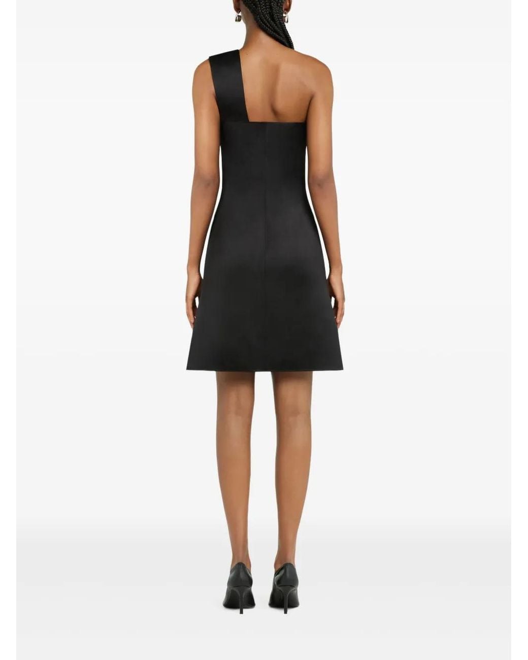 Courreges Black Cut-Out Mini Dress