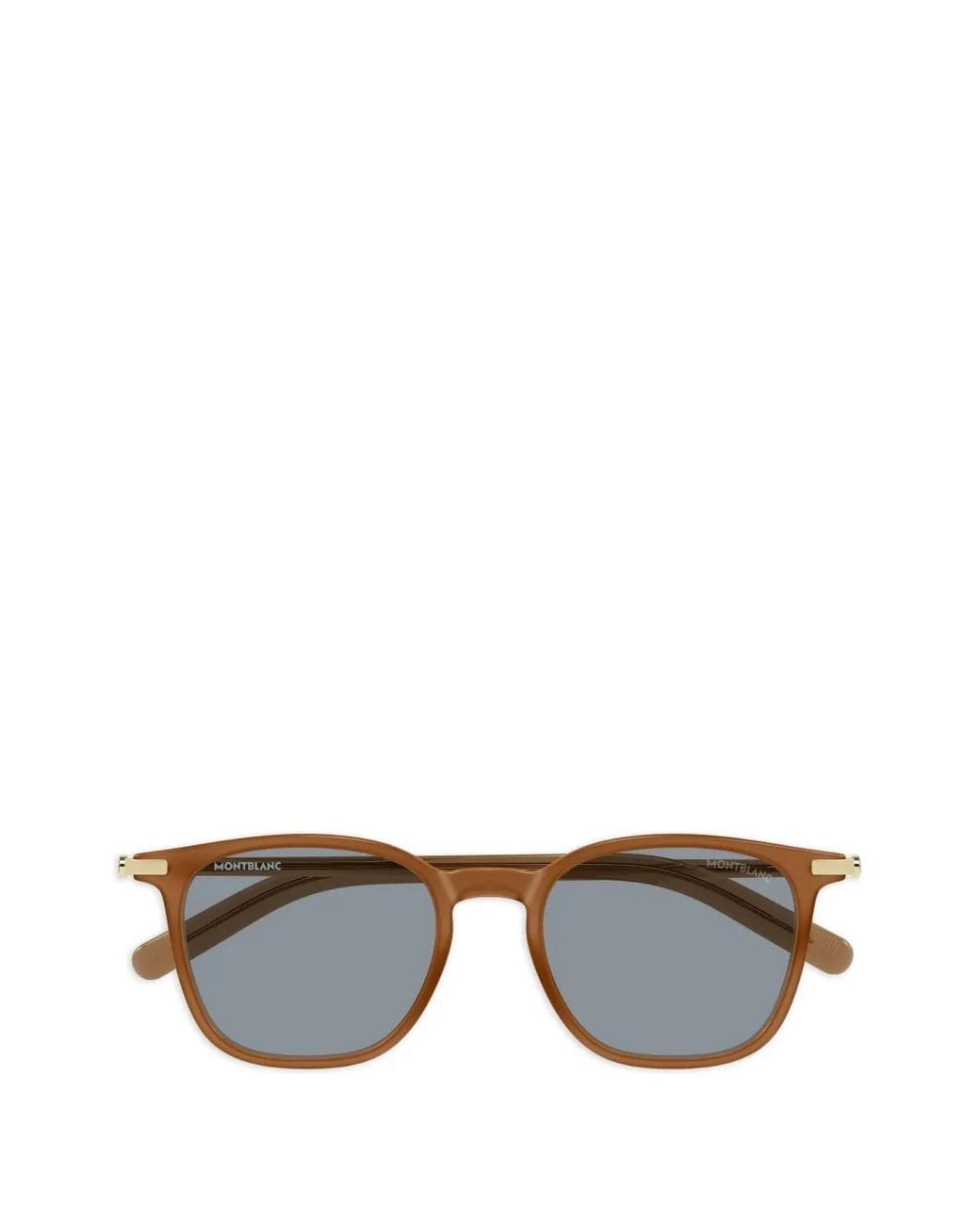 MONT BLANC EYEWEAR Gray Square-Frame Sunglasses for men