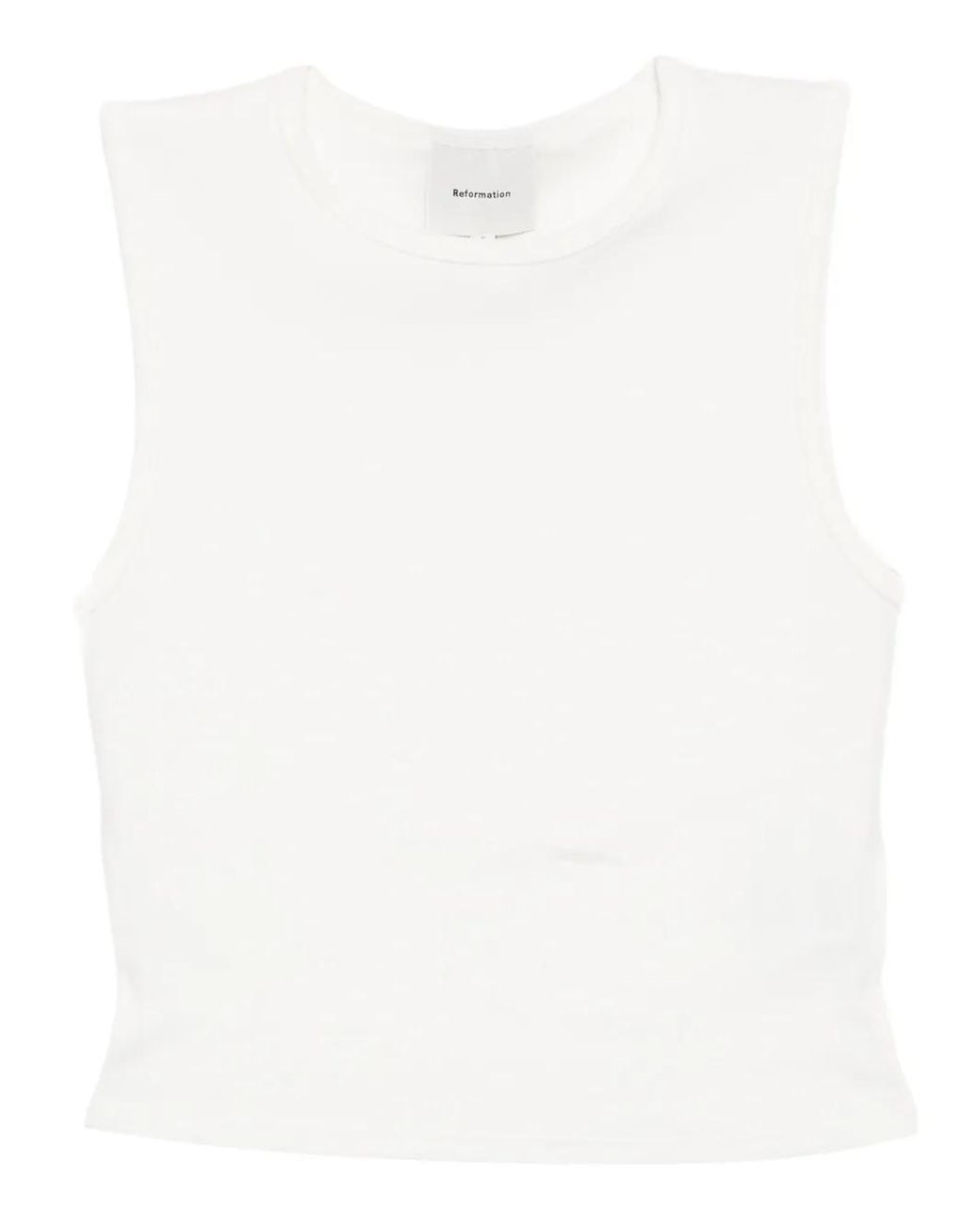 Reformation White Ryland Top