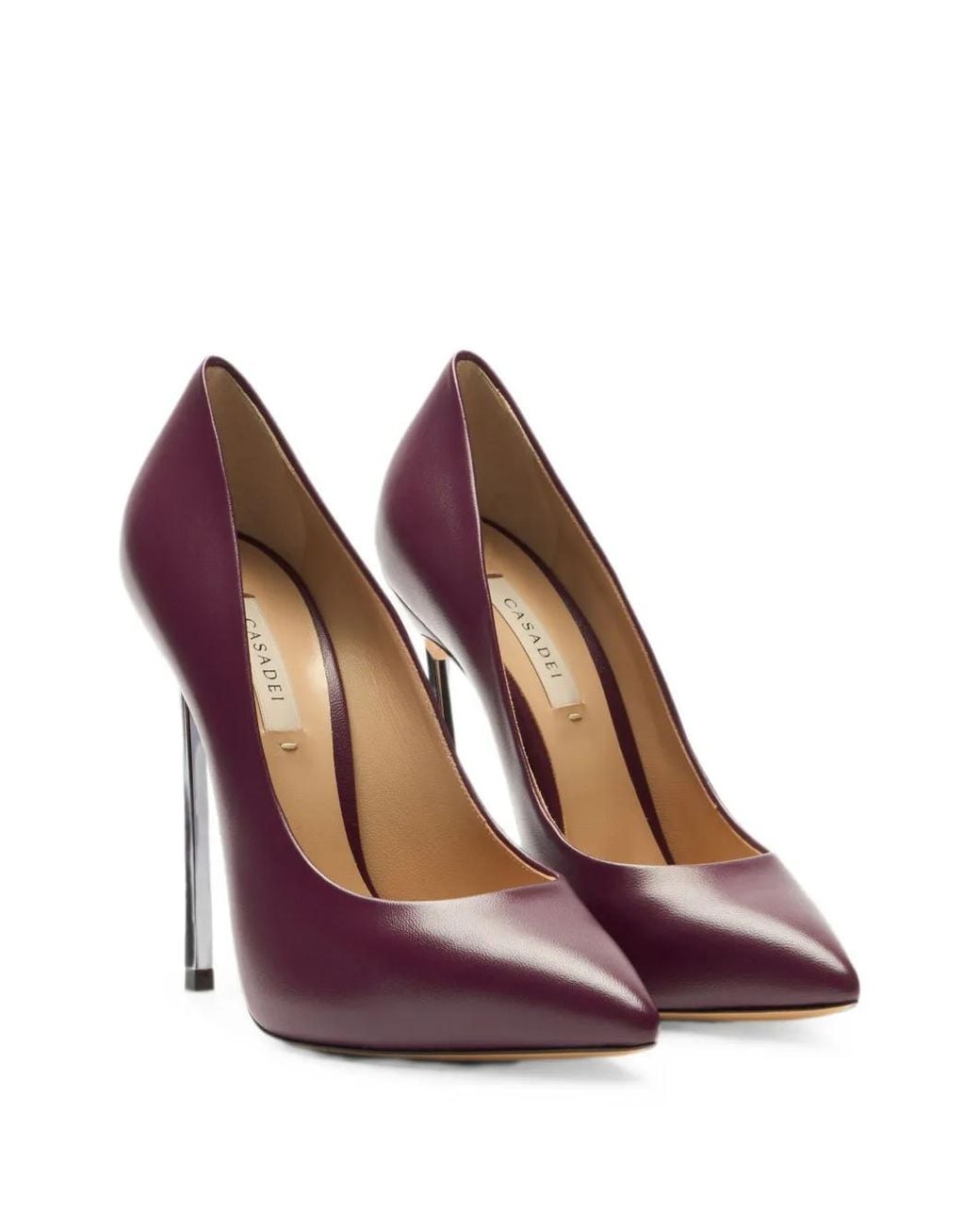Casadei Purple Blade Minorca Pumps