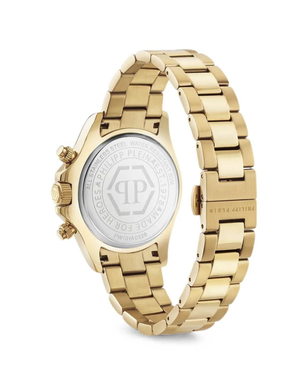 Philipp Plein Metallic Montre Plein Nobile 43 Mm for men