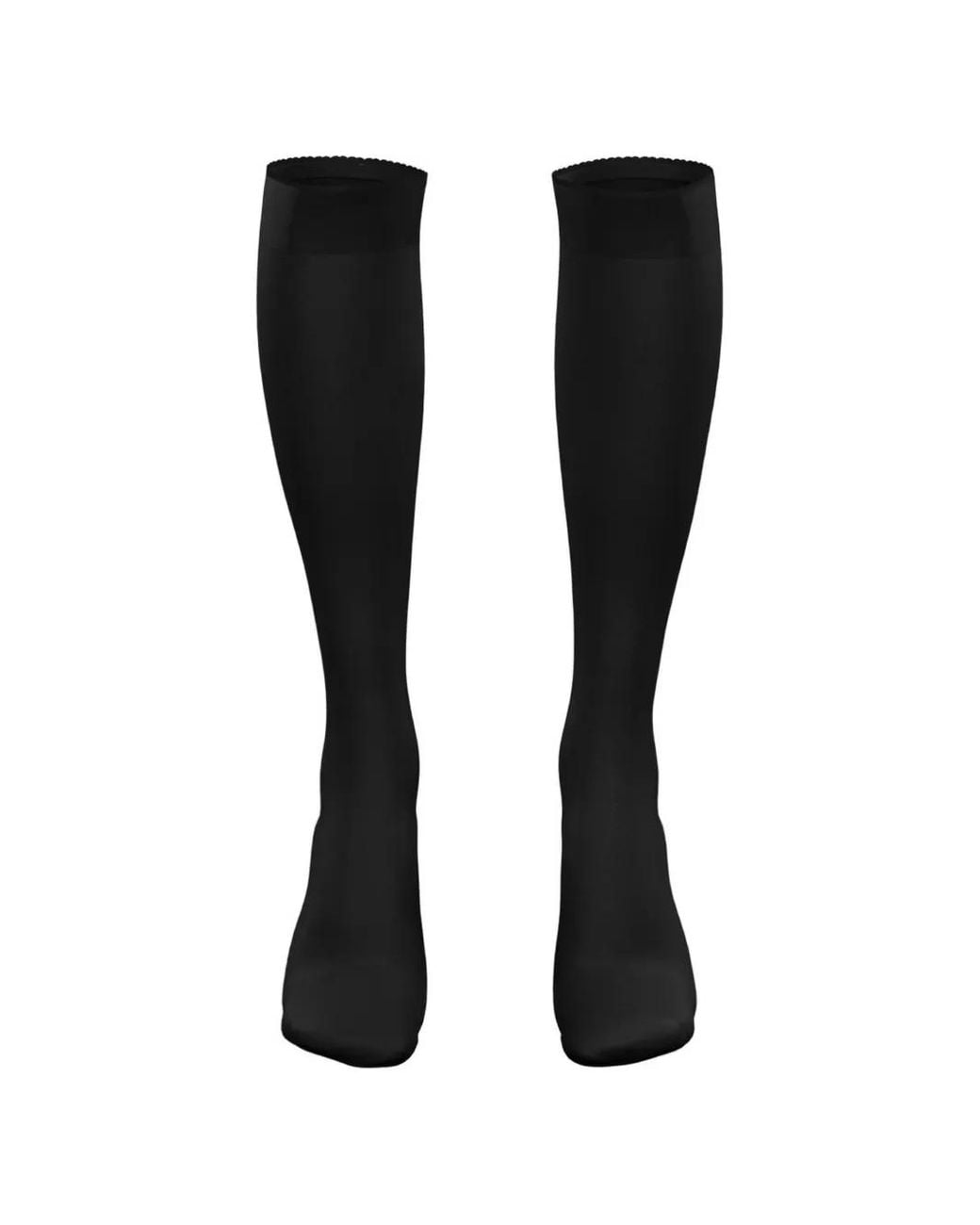 Wolford Black Orchid 50 Knee-High Socks