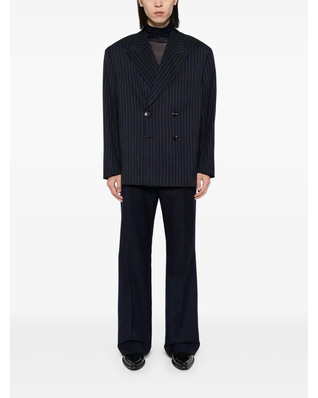 Entire studios Black Double Breasted Blazer