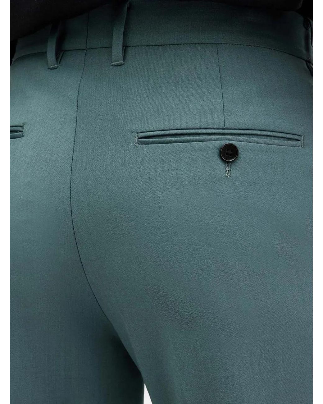 AllSaints Blue Moad Trousers for men