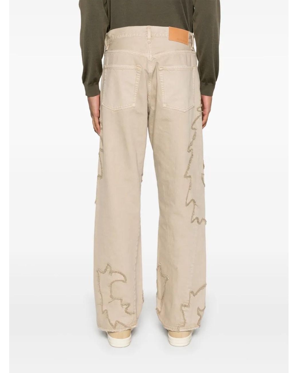 sunflower Jeans Met Logopatch in het Natural voor heren