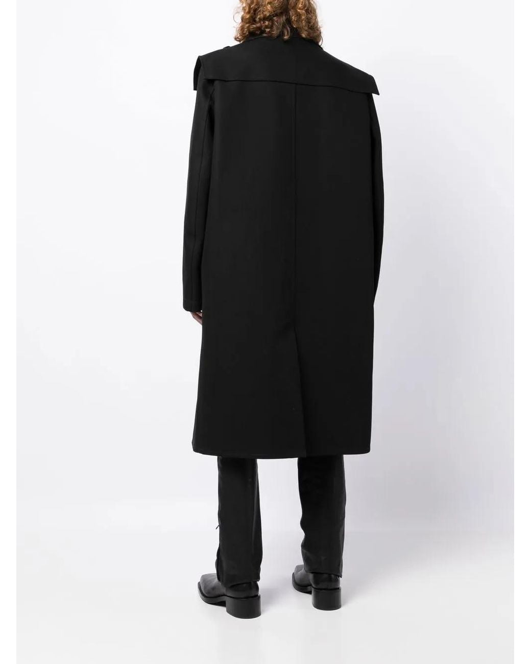 Raf Simons Oversized Jas in het Black voor heren