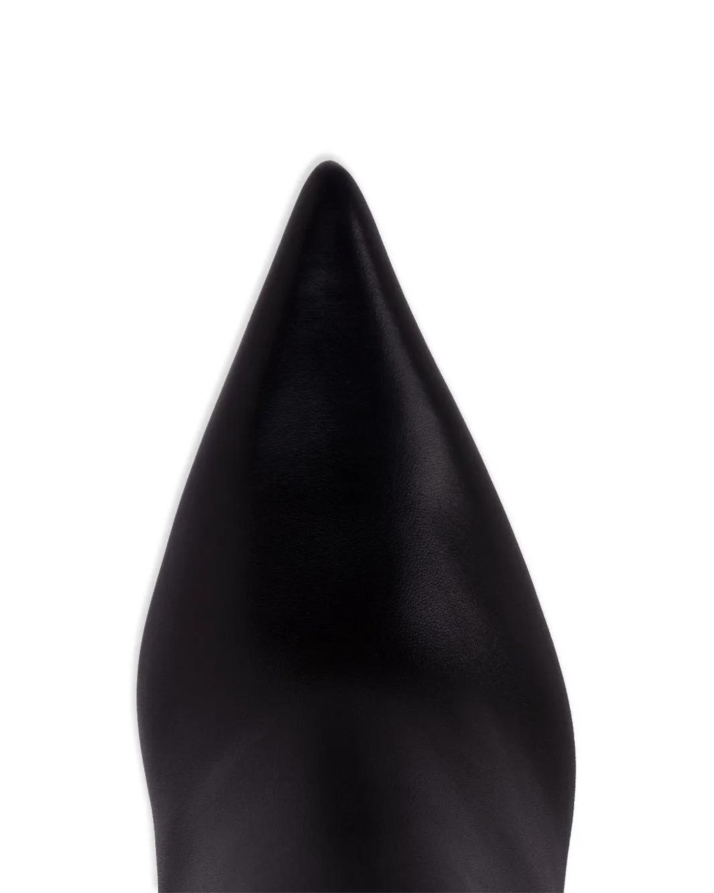 Proenza Schouler Black Spike Pointed-Toe Knee-High Boots