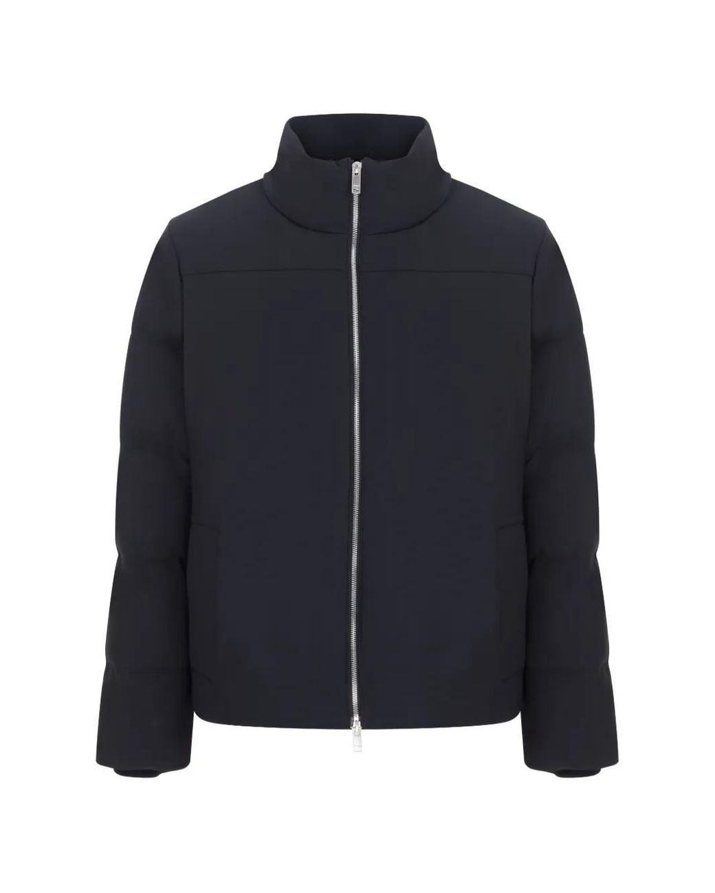MEGUSTA Blue Water-Repellent Down Jacket for men