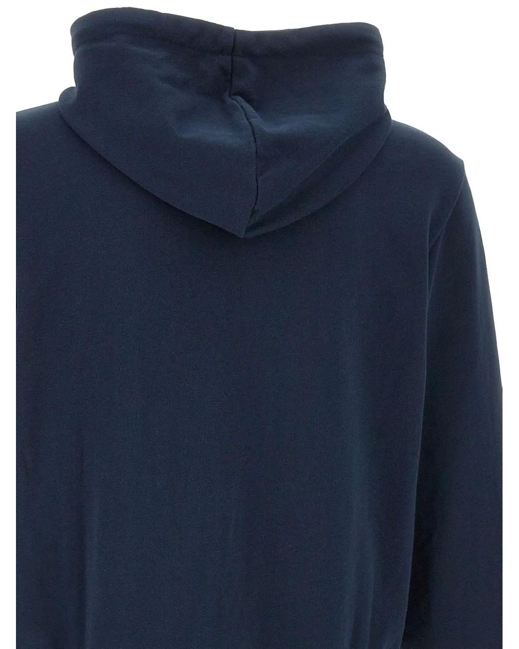 Sun 68 Blue Zip-Up Hoodie for men