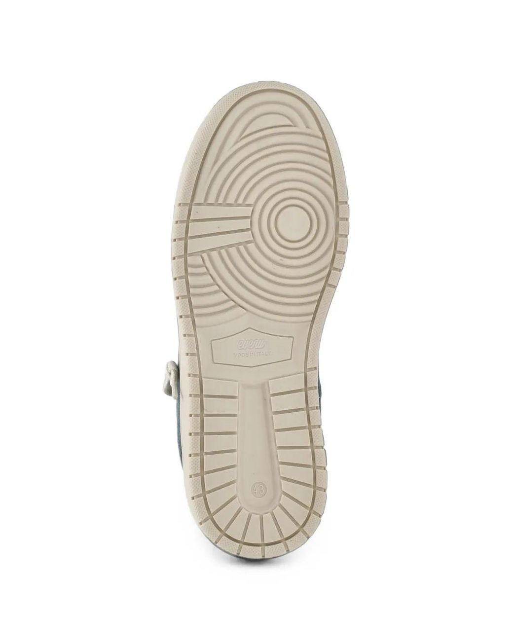 Evenuel Blue Logo-Embroidered Panelled Sneakers for men