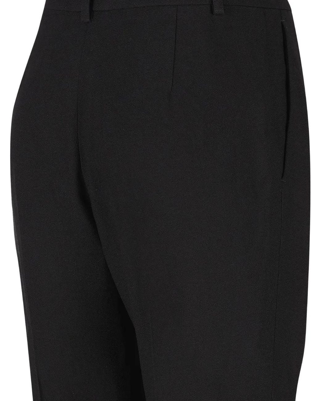 Balenciaga Black Flared Trousers