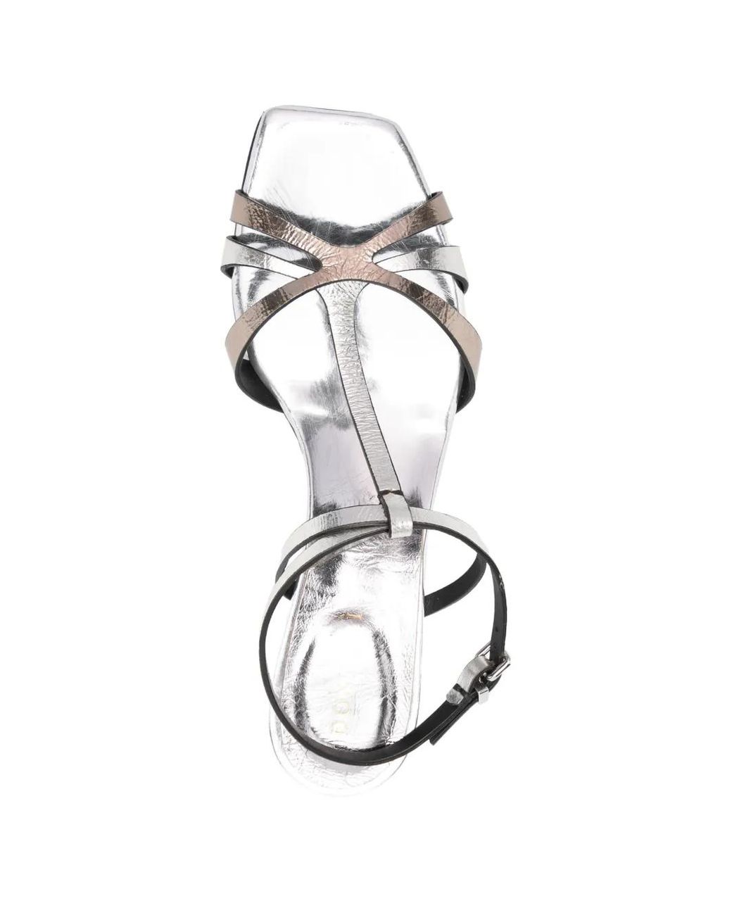 DONNARì White Leather Sandals