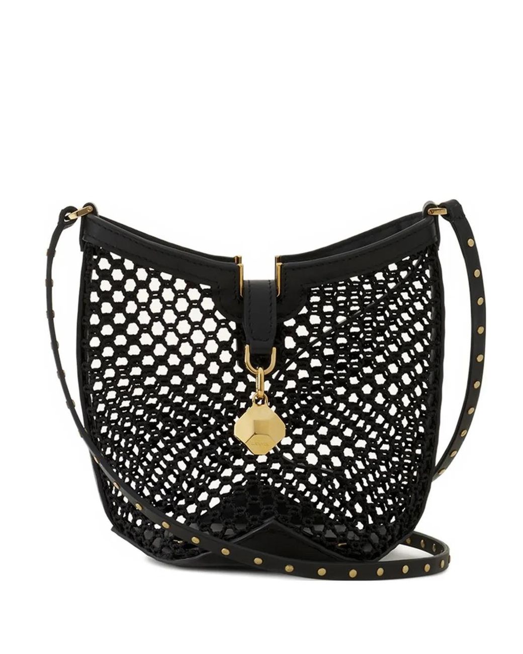 Lanvin Black Catch Nano Bucket Bag
