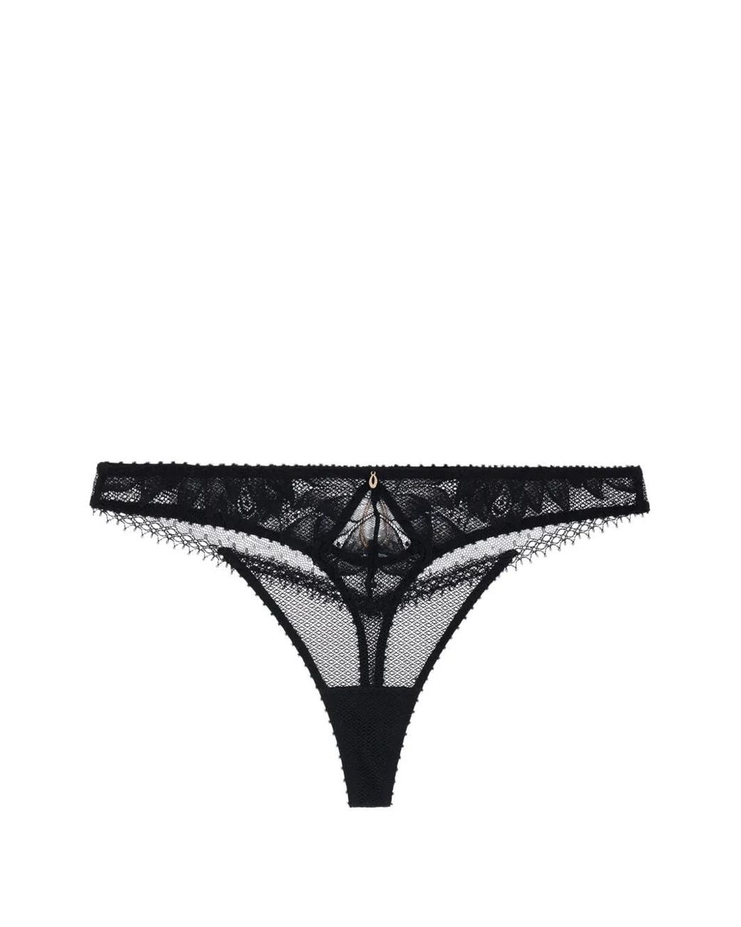 Aubade Black String Flawless Love En Dentelle