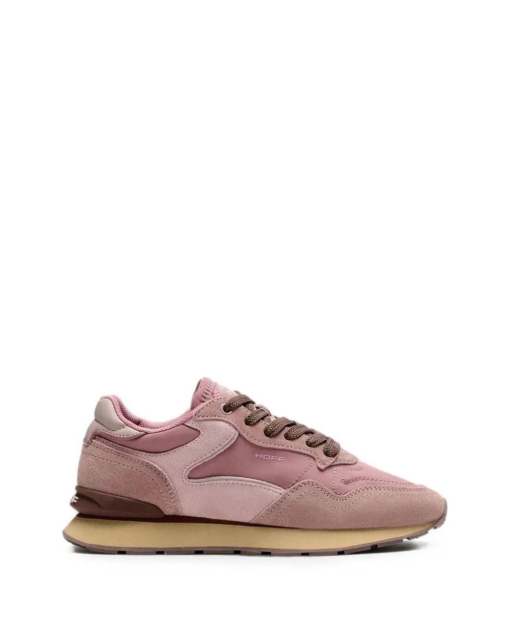 HOFF Pink City Suede Panelled Sneakers