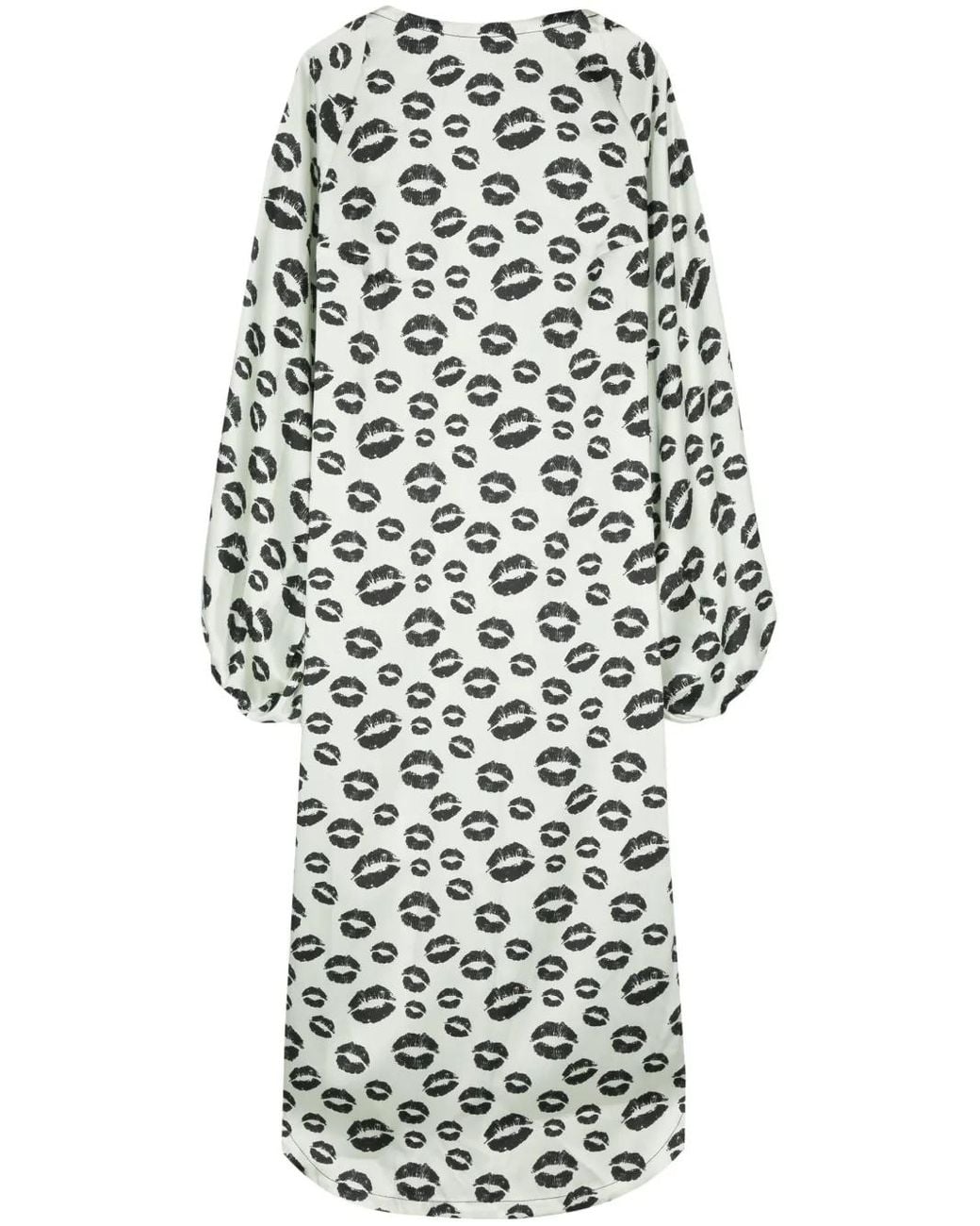 Parlor White Daydream Midi Dress