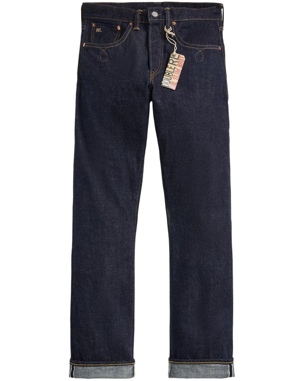 RRL Jeans Mit Logo-Patch in Blue für Herren