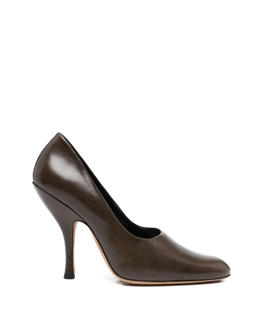 Jude Brown Date Leather Pumps