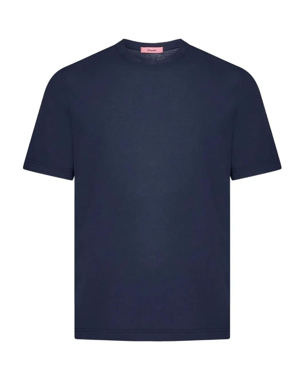 Drumohr Blue Cotton T-Shirt for men