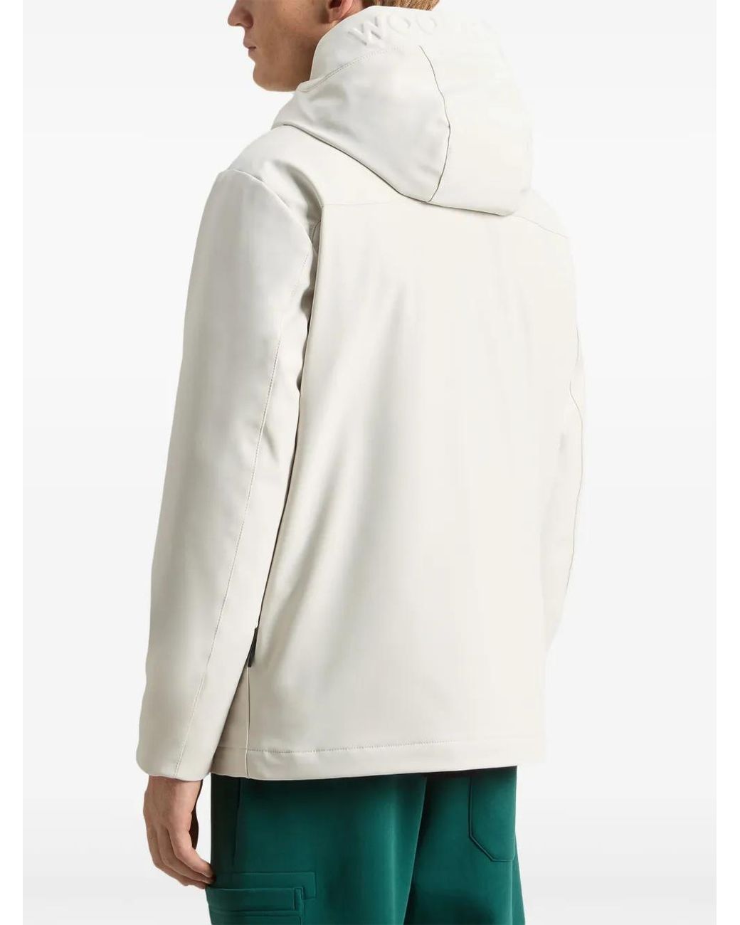 Woolrich White Pacific Soft Shell Jacket for men