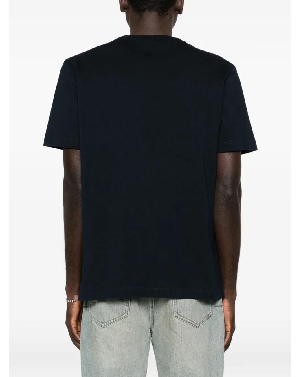 DSquared² Black Logo-Print T-Shirt for men