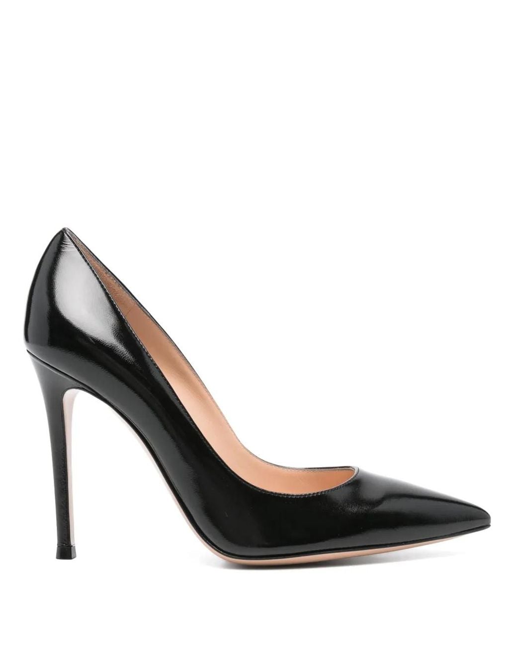 Gianvito Rossi Black Gianvito 105 Mm Pump
