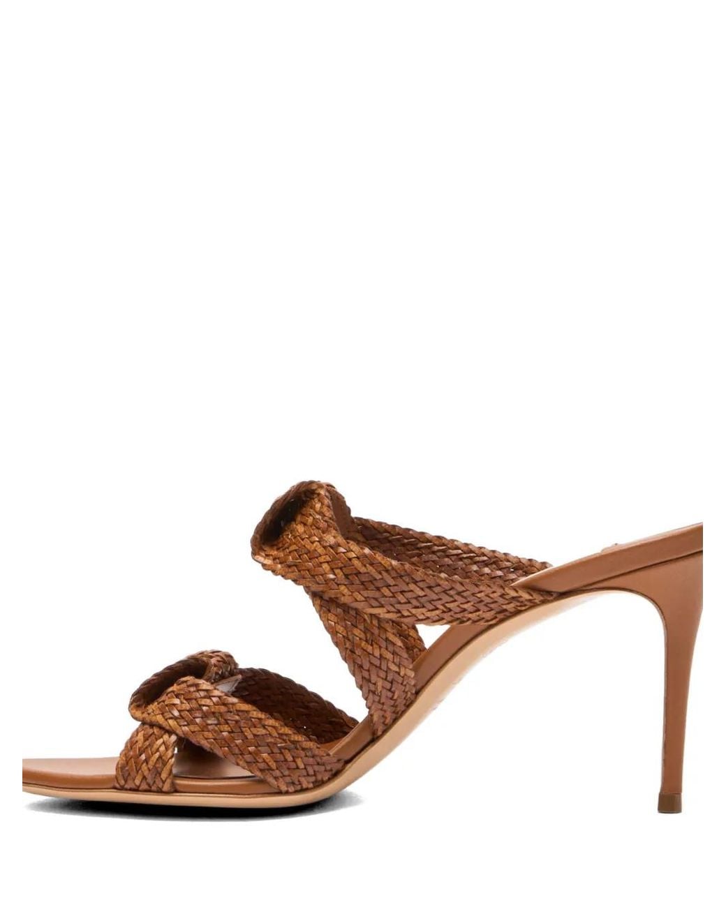 Casadei Brown Julia Mariposa Heeled Mules
