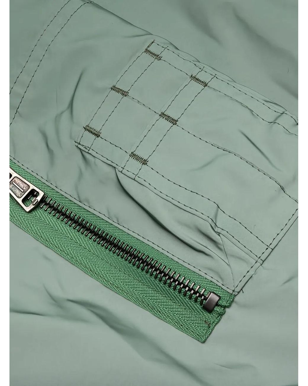 Veste Bomber À Patch Logo Raf Simons pour homme en coloris Green
