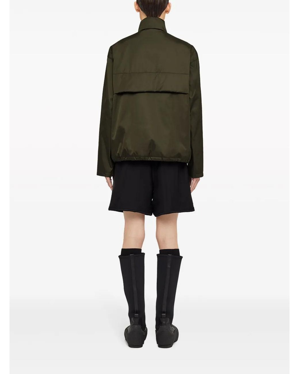 Jil Sander Green Padded Jacket for men