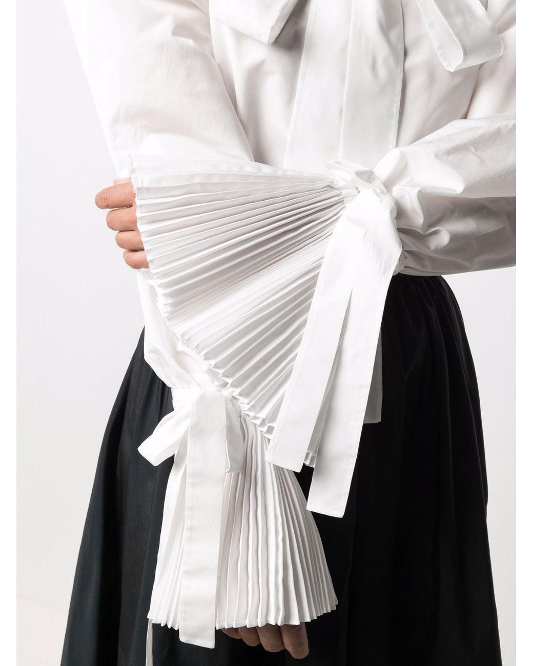 Elie Saab Synthetic Taffeta Flared-cuff 