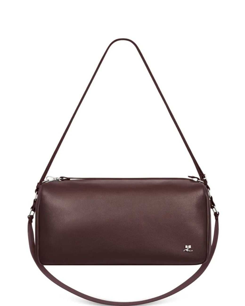 Courreges Brown Medium Three Sixty Leather Bag