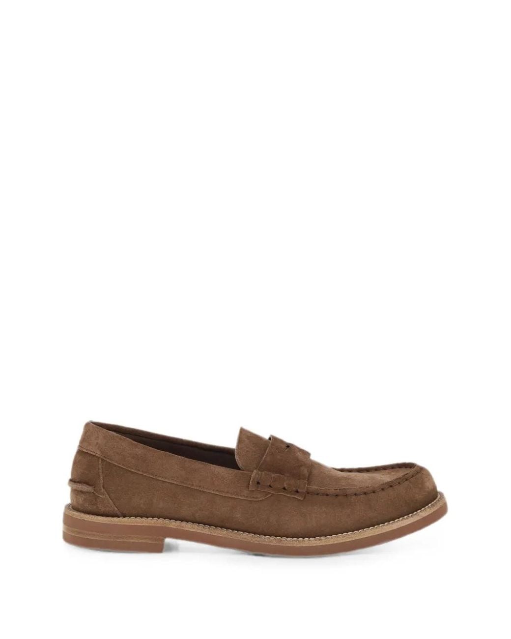 Pedro Garcia Brown Sabela Penny Loafers
