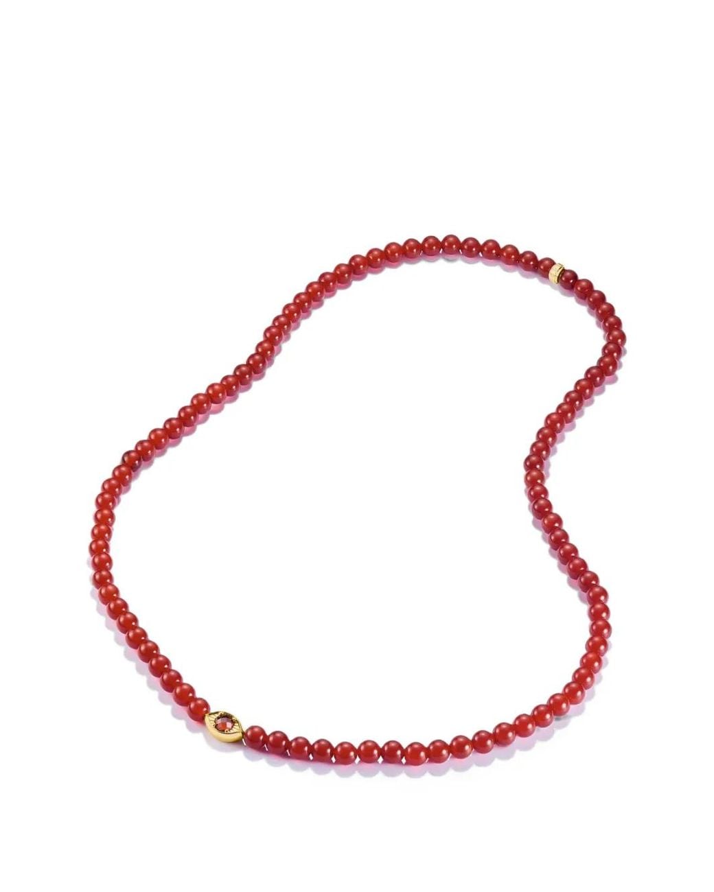 Collier Elyndra À Perle D'Agate Thomas Sabo en coloris Red
