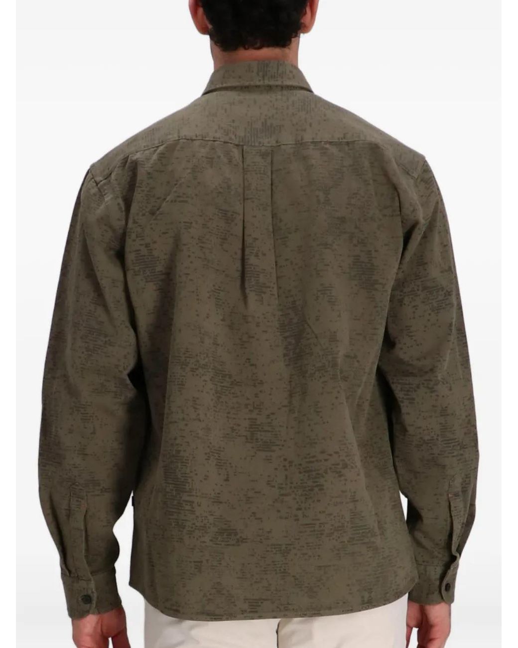Boss Green Printed Button-Up Shirt for men