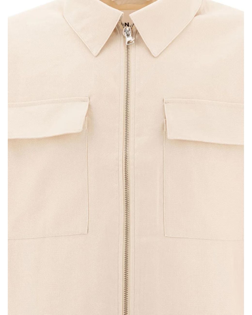 NN07 Natural Patch-Pocket Jacket for men