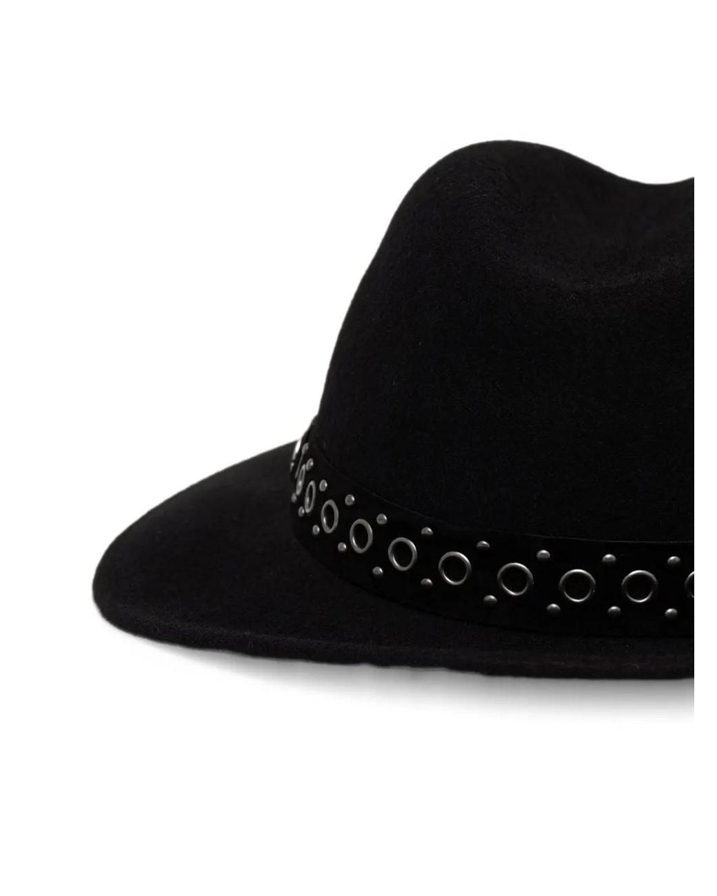 Liu Jo Black Hat Fedora