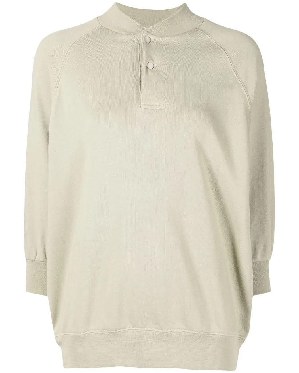 Fear Of God Natural Pres-Stud Fastening Detail Sweatshirt
