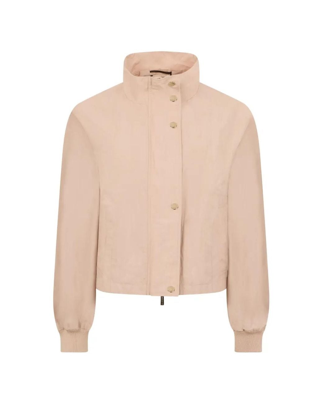 Moorer Natural Jacke Mit Stehkragen