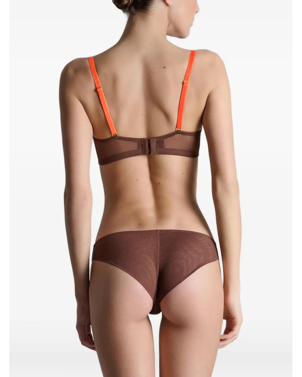 Maison Close Natural Corps À Corps Mesh Briefs