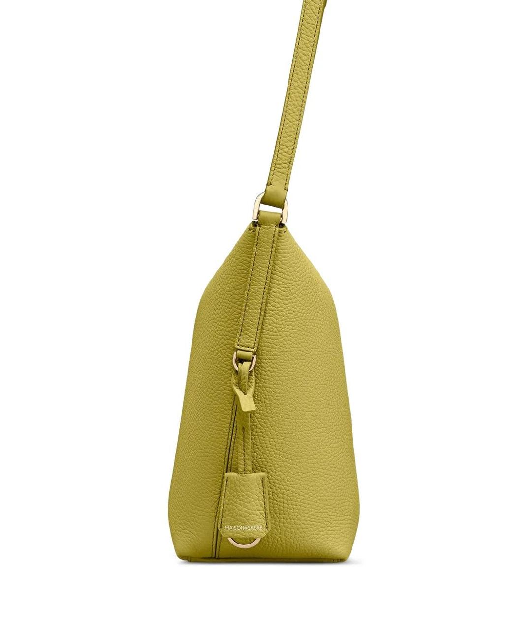 Maison De Sabre Green The Zipped Bucket Bag