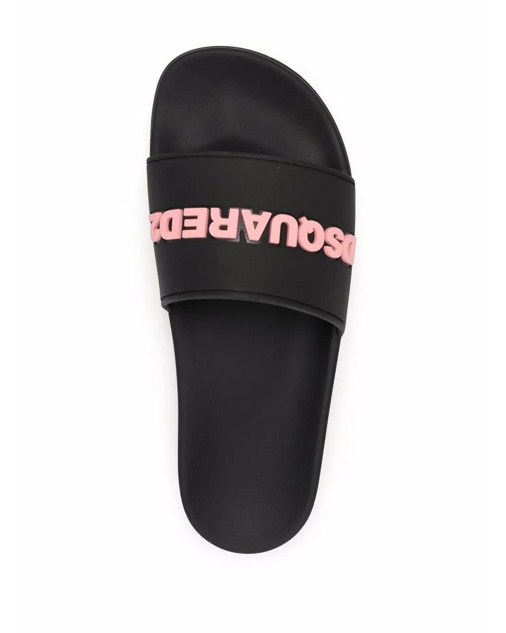 DSquared² Slippers in het Black