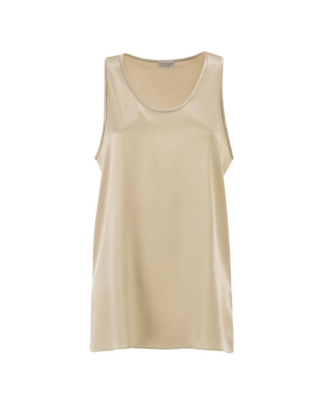 Brunello Cucinelli Natural Blouse