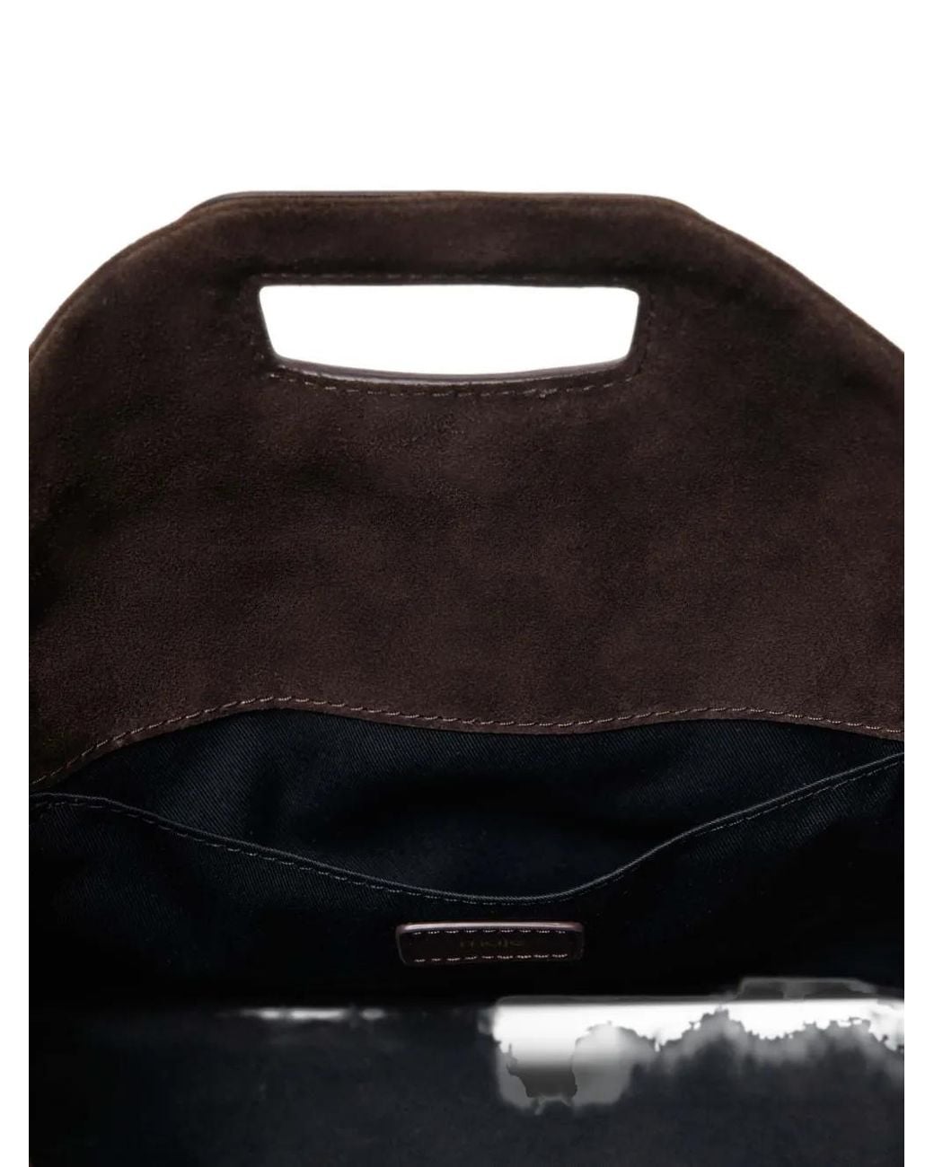 Maje Black Suede Miss M Bag