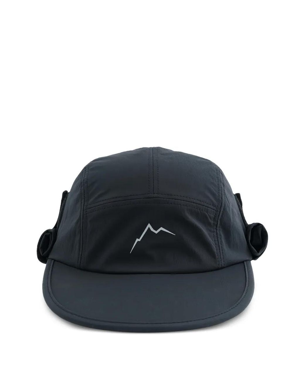 CAYL Black Logo-Print Panelled Cap for men