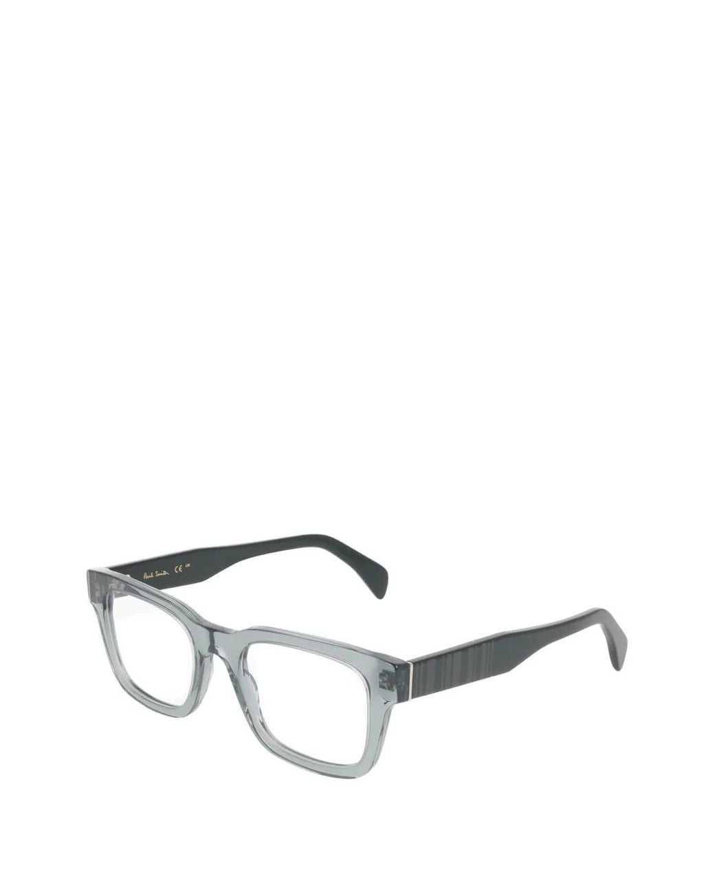 Paul Smith White Nymans Square-Frame Glasses for men